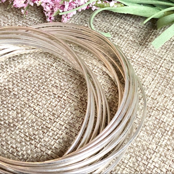 SILPADA ‘21-Bangle Salute’ .925 Sterling Silver Bracelet LIKE NEW - Picture 2 of 9